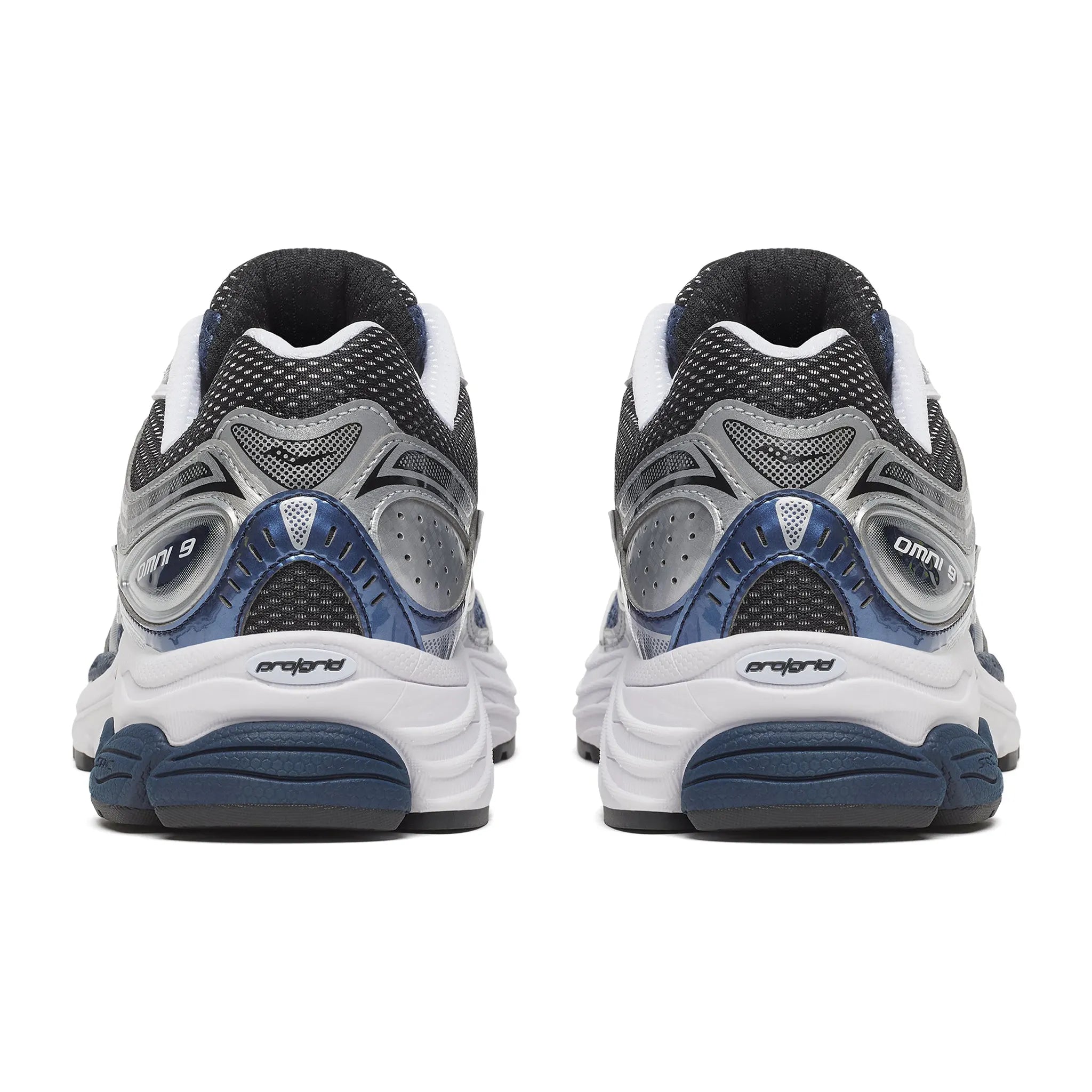 Back View of Saucony Pro Grid Omni 9 Deep Navy S70739-41